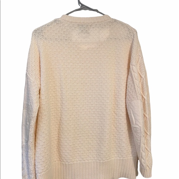 Urban Outfitters Beige Long Sleeve Cable Knit Sweater; size SP - Picture 5 of 7
